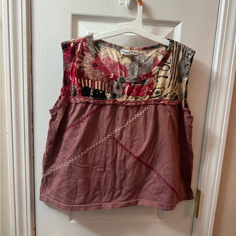 Vintage Carol Rose top